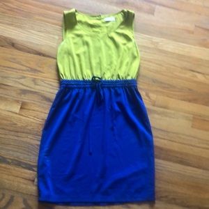 Calvin Klein colorblock dress, great condition!